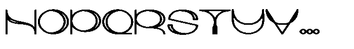 Morbaizy Family Morbaizy Black Expanded Regular Font UPPERCASE