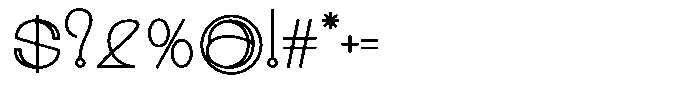 Morbaizy Family Morbaizy Bold Regular Font OTHER CHARS