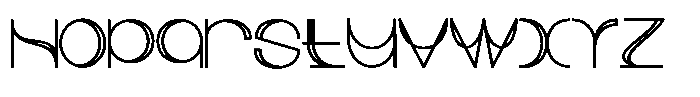 Morbaizy Family Morbaizy Bold Regular Font LOWERCASE