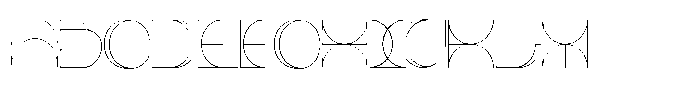Morbaizy Family Morbaizy Thin Regular Font UPPERCASE