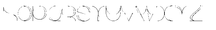 Morbaizy Family Morbaizy Thin Regular Font UPPERCASE
