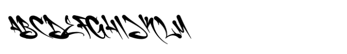 More Gaffiti Spray Paint Regular Font UPPERCASE