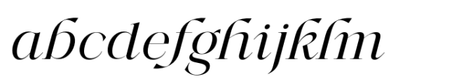 More Light Italic FONT