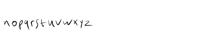 More than words Font LOWERCASE