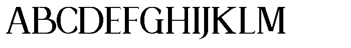 Moreira Regular Font UPPERCASE