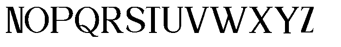 Moreira Regular Font UPPERCASE