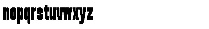 Morem Regular Font LOWERCASE
