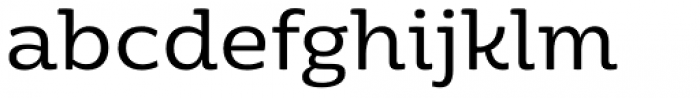 Moreno Regular Font LOWERCASE