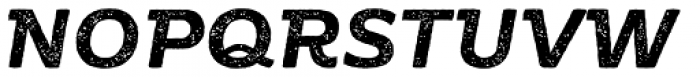 Moreno Rust Semi Bold Italic Font UPPERCASE