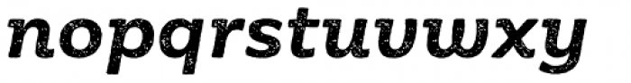 Moreno Rust Semi Bold Italic Font LOWERCASE
