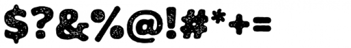 Moreno Rust Two Black Font OTHER CHARS