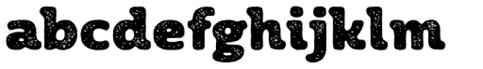 Moreno Rust Two Black Font LOWERCASE