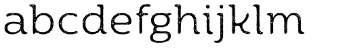 Moreno Rust Two Light Font LOWERCASE