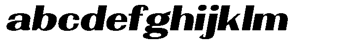 Morenta Black Slanted Expanded FONT