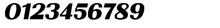 Morenta Black Slanted Font OTHER CHARS