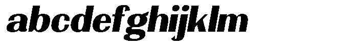 Morenta Black Slanted FONT