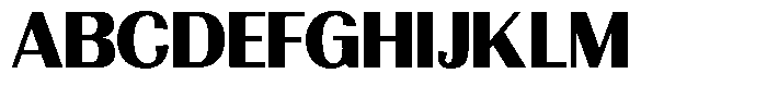 Morenta Black Font UPPERCASE
