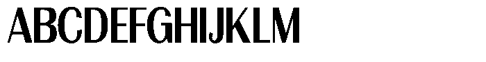 Morenta Bold Condensed Font UPPERCASE