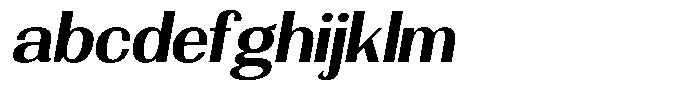Morenta Bold Slanted FONT
