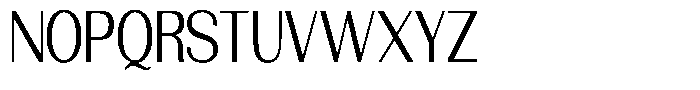Morenta Condensed Font UPPERCASE