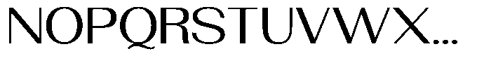Morenta Expanded Font UPPERCASE