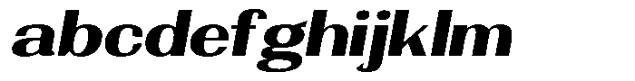 Morenta Extra Bold Slanted Expanded FONT