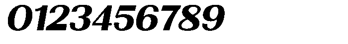 Morenta Extra Bold Slanted Font OTHER CHARS