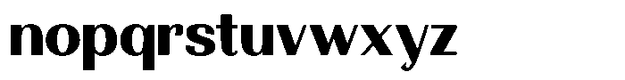 Morenta Extra Bold Font LOWERCASE