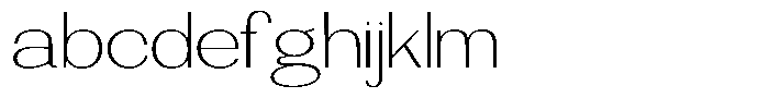 Morenta Extra Light Expanded FONT