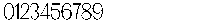 Morenta Light Condensed Font OTHER CHARS