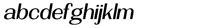 Morenta Medium Slanted FONT