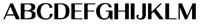 Morenta Semi Bold Expanded Font UPPERCASE