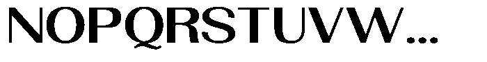 Morenta Semi Bold Expanded Font UPPERCASE