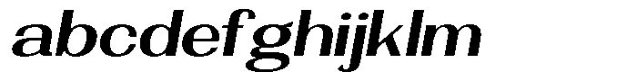 Morenta Semi Bold Slanted Expanded FONT