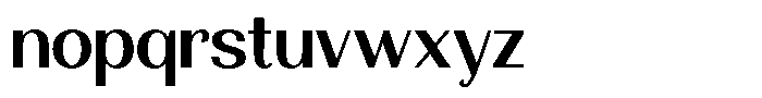 Morenta Semi Bold Font LOWERCASE
