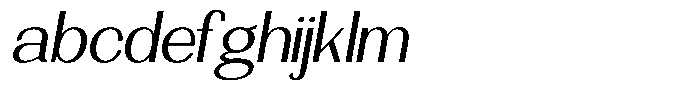 Morenta Slanted FONT