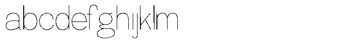 Morenta Thin FONT