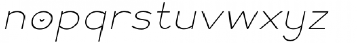 Mores Italic Font LOWERCASE