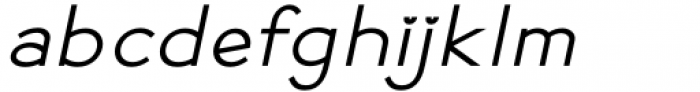 Mores Medium Italic Font LOWERCASE