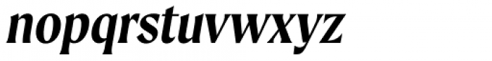 Moret Semibold Oblique Font LOWERCASE