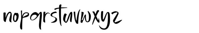 Morgan Journey Font LOWERCASE