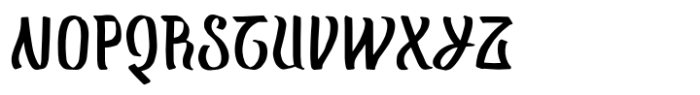 Morgath Font UPPERCASE