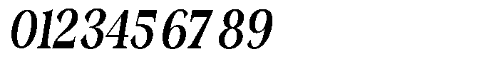 Morgazine  Condensed Slant Font OTHER CHARS