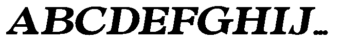 Morgazine  Contrast Expanded Italic Font UPPERCASE