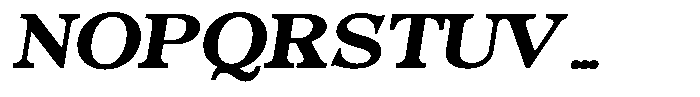 Morgazine  Contrast Expanded Italic Font UPPERCASE
