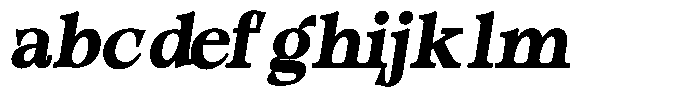 Morgazine  Contrast Italic FONT