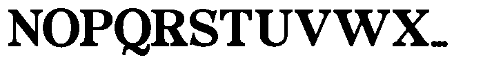 Morgazine  Contrast Regular Font UPPERCASE