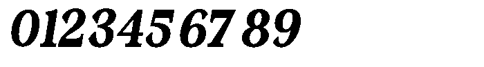 Morgazine  Contrast Semi Condensed Italic Font OTHER CHARS