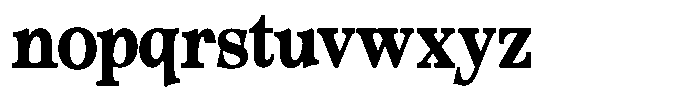 Morgazine  Contrast Semi Condensed Font LOWERCASE