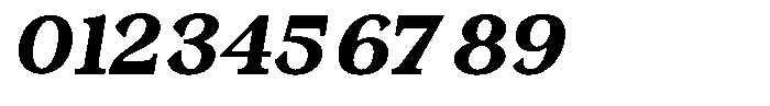 Morgazine  Contrast Semi Expanded Italic Font OTHER CHARS